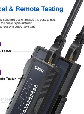 Network Cable Tester rj45 RJ11 Network LAN Ethernet RJ45 Cab