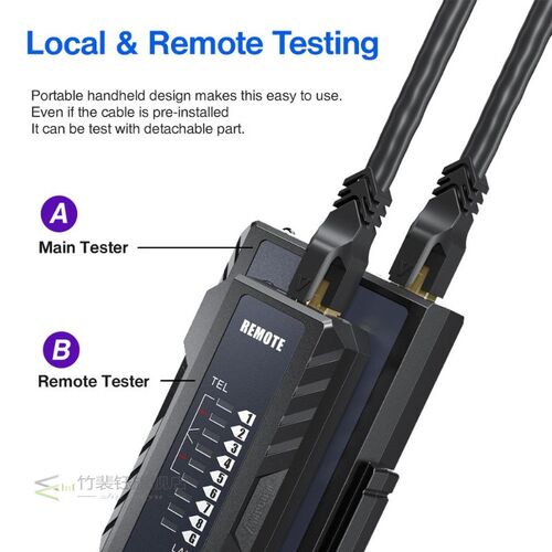 Network Cable Tester rj45 RJ11 Network LAN Ethernet RJ45 Cab