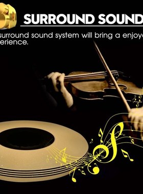 300W RGB Dimmable Music Ceiling Lamp Remote&APP Control Ceil