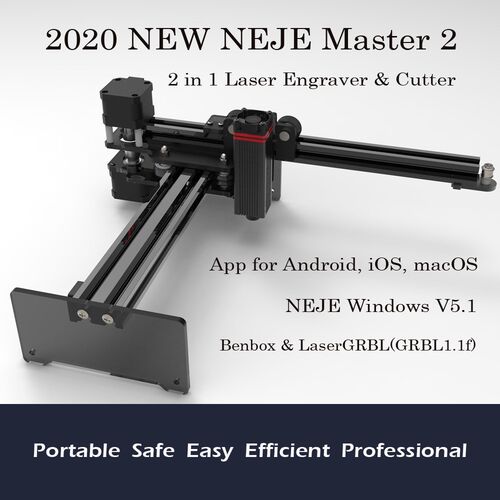 2020 NEW NEJE Master 2 20W Desktop CNC Laser Engraver Portab