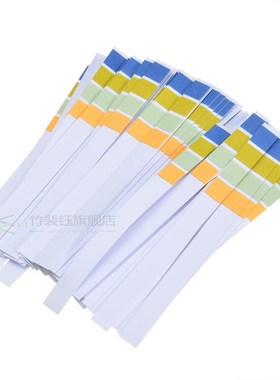 100 Strips/Pack pH Testing Strip 1-14 PH Range Alkaline Acid
