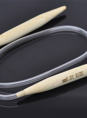 New 1PC 40cm (Total Length) Bamboo Sewing Needles Circular K