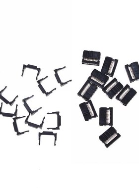 10PCS FC-10P 2x5Pin Dual Row Pitch 2.54mm IDC Socket Connect