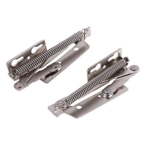 2pcs/set 80 Degree Sprung Hinges Cabinet Door Lift Up Stay F