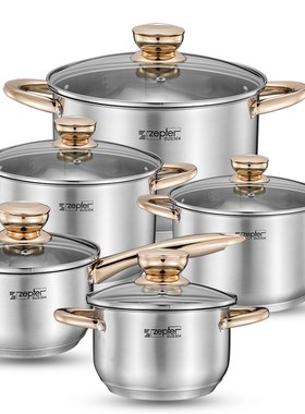 1pc Cooking Pots and Pans Induction High Grade Casseroles Fr