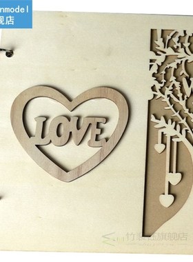 Fenkicyen Wedding Guestbook Wooden Guest Signature Wedding B