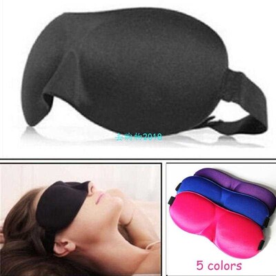 1Pcs 3D Sleep Mask Natural Sleeping Eye Mask Eyeshade Cover