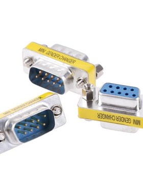 1pc NEW Mini DB9 D-Sub 9pin / 25pin Connectors Gender Change