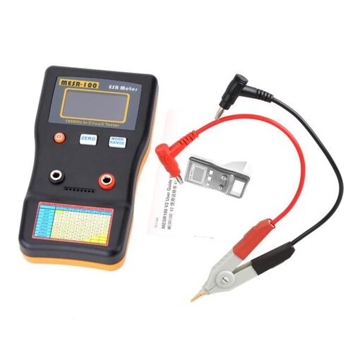 Professional MESR-100 ESR Capacitance Ohm Meter Digital Capa