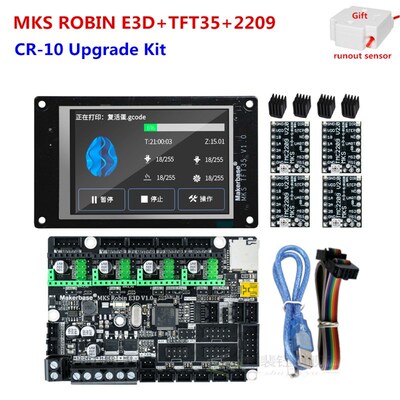 Creality Ender 3 CR 10 parts MKS Robin E3D plate MKS TFT 35