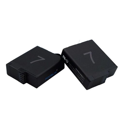 For GoPro Hero 7 Battery Go Pro hero5 1600mAh Batteries + LC