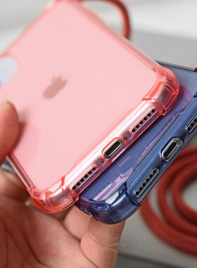 iPhone7 8 6 6S PlusXR xXS Max Lanyard Chain Hanging Case for