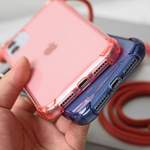 iPhone7 8 6 6S PlusXR xXS Max Lanyard Chain Hanging Case for