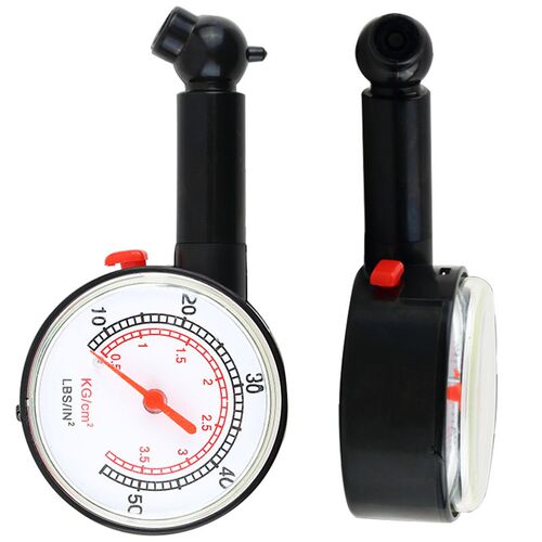 Car Vehicle Motorcycle To Save Gas Dial Tire Gauge Meter Pre