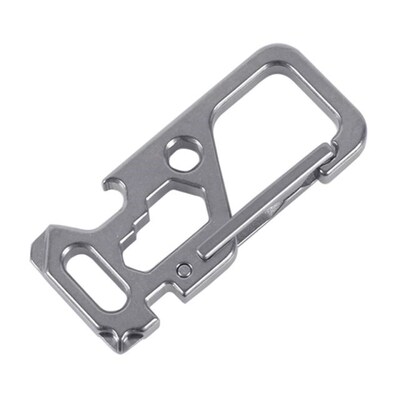 Keychain Multitool Emergency Survival Bottle Opener Wrench S