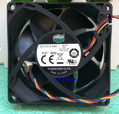 Radiator CP Cooler Fan  FA08025M12LPA 8CM 80*80*25MM 0.45A D