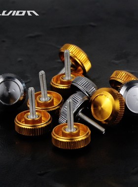 Spinning wheel rocker arm screw nut rocker arm cover modific