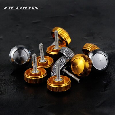 Spinning wheel rocker arm screw nut rocker arm cover modific