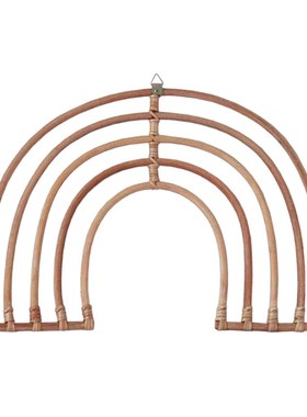 Rainbow Macrame Rainbow Wall Hanging Baby Room Nurser