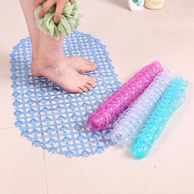 Plain Oval Non-slip Mat Bathtub Bath Mat PVC Bathtub Safety