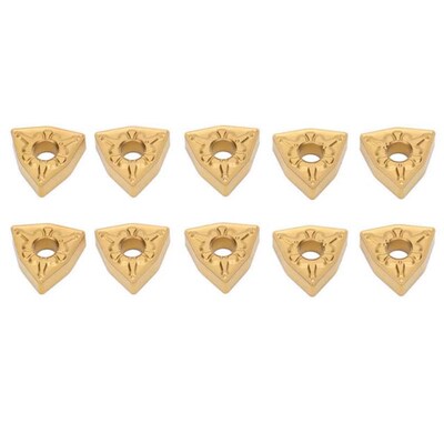 screw tap 10Pcs CNC Lathe Turning Insert Indexable Solid Car