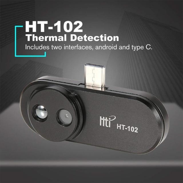 HT-102 Mobile Phone Thermal Infrared Imager Support Video Pi