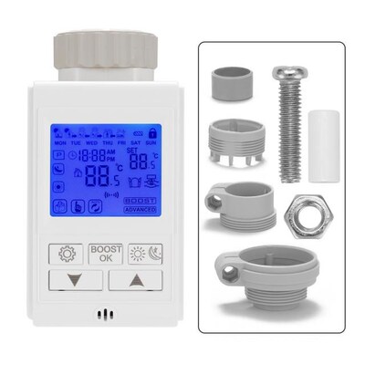 Digital emperature Control Heating Thermostatic Radiator The