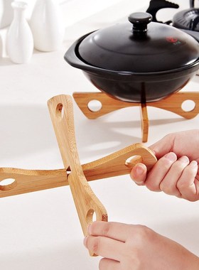 Multifunction Bamboo Steamer Rack Durable Pot Steaming Tray