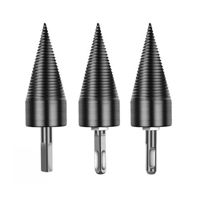 42mm HSS Firewood Splitter Drill Bit Round/Hex/Square Shank