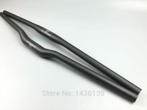 New Mountain bike matte 3K full carbon handlebar swallow sha