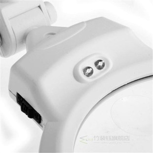 Magnifying Lens Table Magnifier With 2 LED Light Foldable De