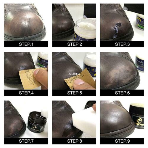Leather Repair Cream Filler Compound 适用于 Leather Restorat