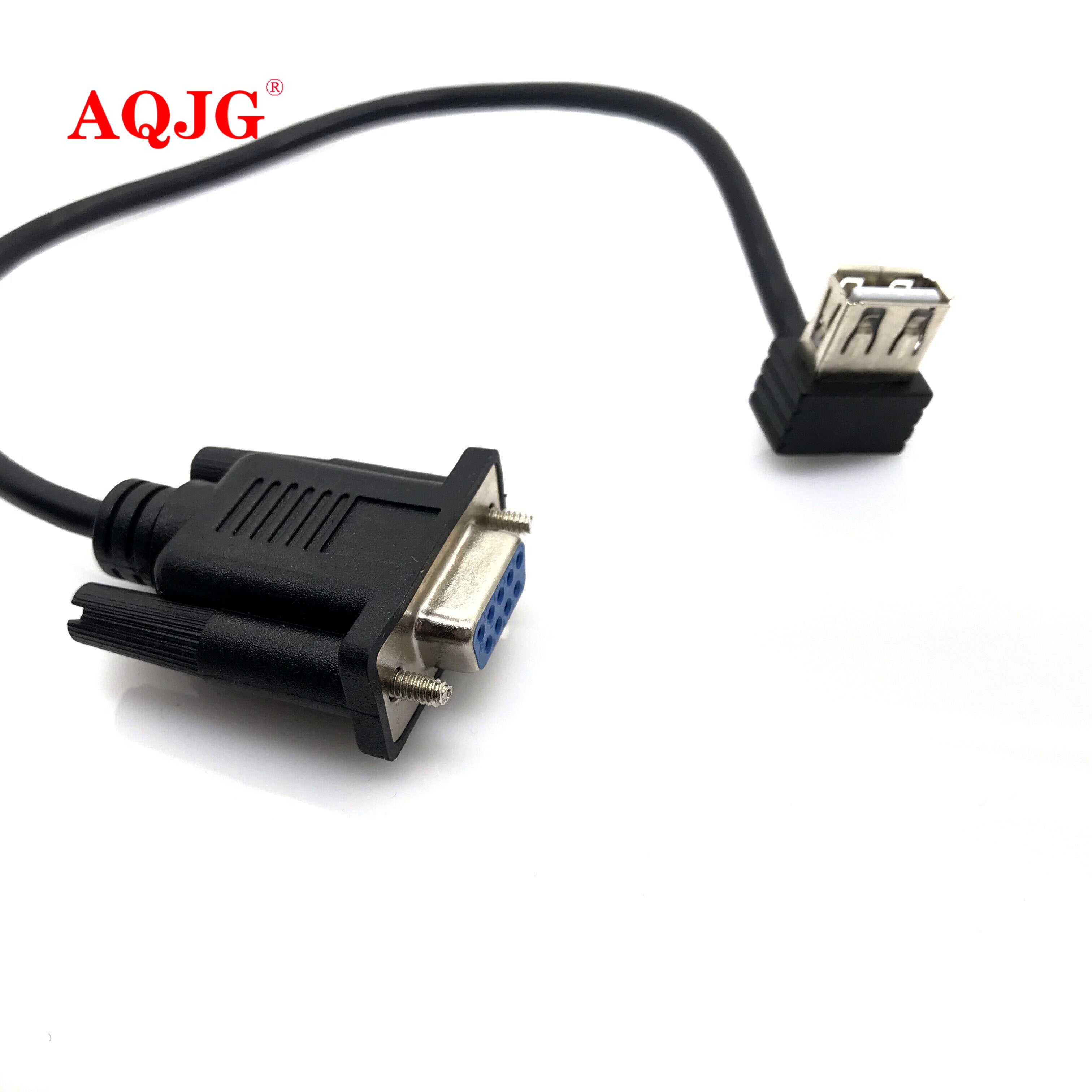 RS232 DB9 Female to USB 2.0 A Female Serial Cable Adapter Co