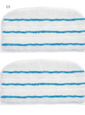 2PCS  F1610 1630 Steam Mop Clean Cloth  Black+Decker Replace