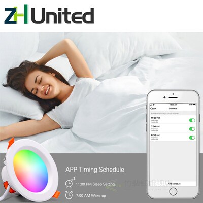 LED Downlight WiFi Smart APP Dimming Round Spot Light 5W 7W