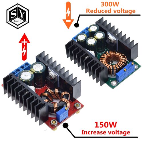 1PCS GREAT IT DC DC 9A 300W 150W Boost Converter Step Down B