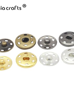 Lucia craftS 10Set/Lot MetaL PreSS StudS Sewing Button SnaP