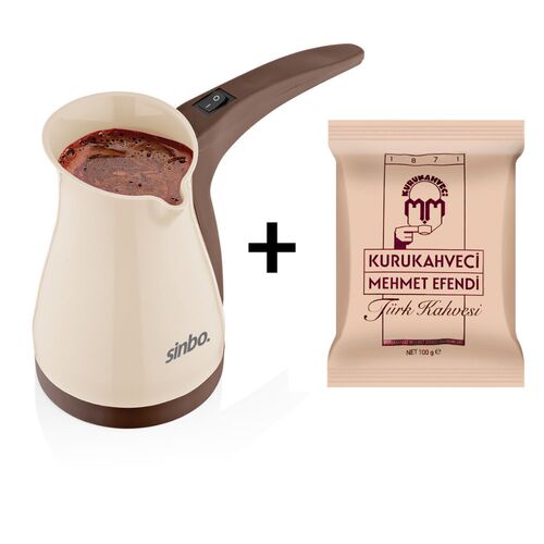 Sinbo Portable Electrical Turkish Coffee Pot Espresso Electr