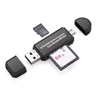 SD Card Reader USB C Card Reader 3 In 1 USB 2.0 TF/Mirco SD