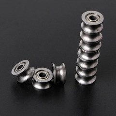 10 Pcs U624ZZ 1.8mm U Groove Guide Pulley Sealed Rail Ball B