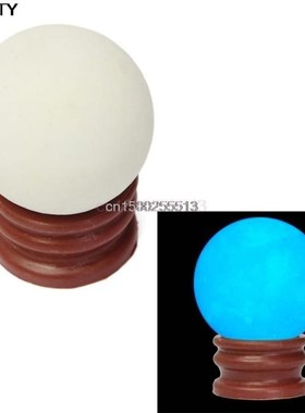 Delicate Glow In Dark Quartz Crystal Sphere Ball Blue Lumino