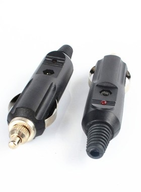 2pcs Car Cigarette Lighter Plug Adapter LED Fuse 12V 12 Volt