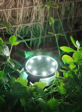8+4 LED Colorful Solar Garden Lights Solar Ground Lights Wat