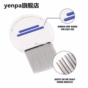 Dropship Terminator Lice Comb Nit Free Kids Hair Rid Headlic