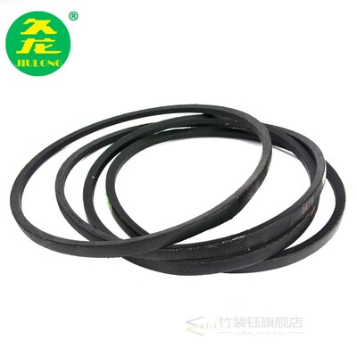 Wrapped V-Belt Z/O/M Type Conveyor Belts Rubber Black Machin