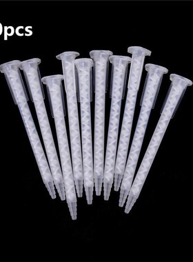 10Pcs Polypropylene Mixing Tube Nozzle Epoxy Resin Tool Disp