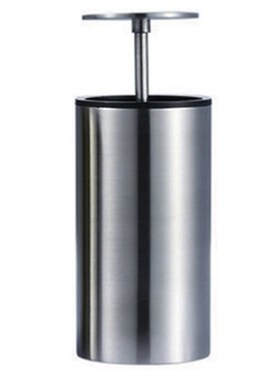 Automatic Stainless Steel Toothpick Holder-Metal Round Tooth