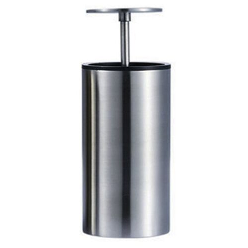 Automatic Stainless Steel Toothpick Holder-Metal Round Tooth