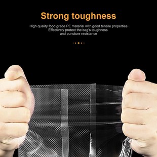 3 rolls Vacuum Seal Bags Storage Bag Vacuum Bag Food Vacuum