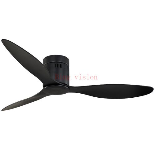 American Industrial Vintage Ceiling Fan without Lights with